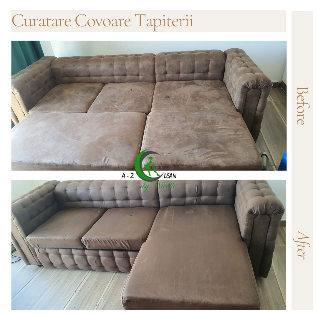 Canapea - Înainte și după